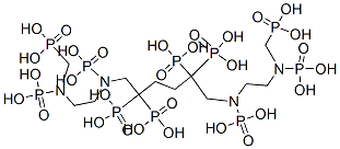 CAS 登录号：36475-52-2， P,P',P'',P'''-[1,2-乙烷二基二[[(膦酰甲基)亚氨基]-2,1-乙二基次氮基二(亚甲基)]]四-膦酸