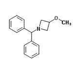 CAS 登录号：36476-82-1， 1-(二苯基甲基)-3-甲氧基吖丁啶