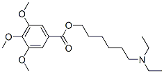 CAS#: 36488-80-9, 6-Diethylaminohexyl 3,4,5-Trimethoxybenzoate