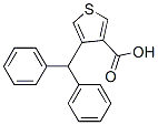CAS#: 36540-51-9, 4-[Di(Phenyl)Methyl]Thiophene-3-Carboxylic Acid