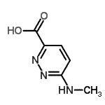 CAS#: 365413-15-6, 6-(Methylamino)-3-Pyridazinecarboxylic Acid
