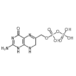 CAS#: 3658-94-4, (2-Amino-4-Oxo-3,4,7,8-Tetrahydro-6-Pteridinyl)Methyl Trihydrogen Diphosphate