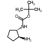 CAS#: 365996-21-0, 2-Methyl-2-Propanyl [(1S,2S)-2-Aminocyclopentyl]Carbamate