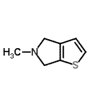 CAS#: 365998-43-2, 5-Methyl-5,6-Dihydro-4H-Thieno[2,3-c]Pyrrole