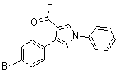 CAS#: 36640-41-2, 3-(4-Bromo-Phenyl)-1-Phenyl-1H-Pyrazole-4-Carbaldehyde