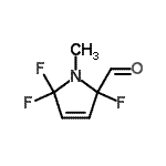 CAS#: 367275-87-4, 2,5,5-Trifluoro-1-Methyl-2,5-Dihydro-1H-Pyrrole-2-Carbaldehyde