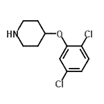 CAS#: 367501-13-1, 4-(2,5-Dichlorophenoxy)Piperidine