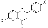 CAS 登录号：36768-56-6， 6-氯-2-(4-氯苯基)-4H-苯并吡喃-4-酮