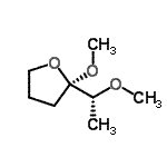 CAS 登录号：367923-35-1， (2R)-2-甲氧基-2-[(1R)-1-甲氧基乙基]四氢呋喃