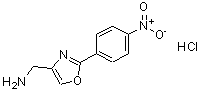 CAS#: 36841-46-0, 1-[2-(4-Nitrophenyl)-1,3-Oxazol-4-Yl]Methanamine Hydrochloride (1:1)