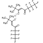 CAS#: 36885-31-1, Barium Bis[(3Z)-6,6,7,7,8,8,8-Heptafluoro-2,2-Dimethyl-5-Oxo-3-Octen-3-Olate]