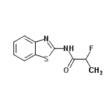 CAS#: 368873-12-5, N-(1,3-Benzothiazol-2-Yl)-2-Fluoropropanamide