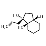 CAS#: 368875-13-2, (3S,3aR,7aS)-3-Allyl-7a-methyloctahydro-3aH-indene-3,3a-diol