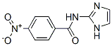CAS 登录号：36918-78-2， N-(1H-咪唑-2-基)-4-硝基苯甲酰胺