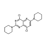 CAS#: 36926-31-5, 4,8-Dichloro-2,6-Di(1-Piperidinyl)Pyrimido[5,4-d]Pyrimidine