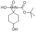 CAS 登录号：369403-08-7， N-叔丁氧羰基-氨基-(4-羟基环己基)羧酸