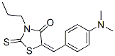 CAS#: 3698-10-0, 5-[(4-Dimethylaminophenyl)Methylidene]-3-Propyl-2-Sulfanylidene-1,3-Thiazolidin-4-One
