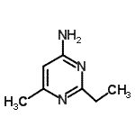 CAS#: 36999-33-4, 2-Ethyl-6-Methyl-4-Pyrimidinamine
