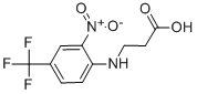 CAS#: 37040-43-0, 3-[2-Nitro-4-(Trifluoromethyl)Anilino]Propanoic Acid