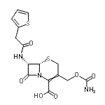 CAS#: 37051-05-1, (6S,7S)-3-[(Carbamoyloxy)Methyl]-8-Oxo-7-[(2-Thienylacetyl)Amino]-5-Thia-1-Azabicyclo[4.2.0]Oct-2-Ene-2-Carboxylic Acid