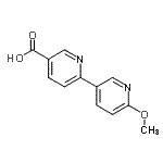 CAS#: 370864-59-8, 6'-Methoxy-2,3'-Bipyridine-5-Carboxylic Acid