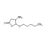 CAS 登录号：370875-27-7， 4-氨基-5-(戊氧基)二氢-2(3H)-呋喃酮