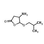 CAS 登录号：370875-30-2， 4-氨基-5-异丁氧基二氢-2(3H)-呋喃酮