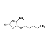 CAS 登录号：370876-78-1， 4-氨基-5-(戊氧基)-2(5H)-呋喃酮