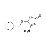 CAS#: 370876-84-9, 4-Amino-5-(Cyclopentylmethoxy)-2(5H)-Furanone