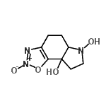 CAS#: 371222-72-9, 5,5A,7,8-Tetrahydro-4H-[1,2,3]Oxadiazolo[5,4-e]Indole-6,8A-Diol 2-Oxide