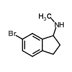 CAS#: 371251-07-9, 6-Bromo-N-Methyl-1-Indanamine