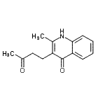 CAS#: 37126-99-1, 4-(4-Hydroxy-2-Methyl-3-Quinolinyl)-2-Butanone