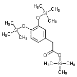 CAS#: 37148-62-2, Trimethylsilyl {3,4-Bis[(Trimethylsilyl)Oxy]Phenyl}Acetate
