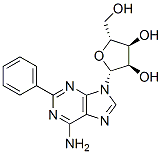 CAS 登录号:37151-14-7, (2R,3R,4S,5R)-2-(6-氨基-2-苯基嘌呤-9-基)-5-(羟基甲基)四氢呋喃-3,4-二醇