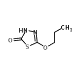 CAS#: 37158-82-0, 5-Propoxy-1,3,4-Thiadiazol-2(3H)-One