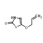 CAS#: 37158-86-4, 5-(Allyloxy)-1,3,4-Thiadiazol-2(3H)-One