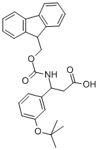 CAS 登录号：372144-16-6， 3-N-芴甲氧羰基-氨基-3-(3-叔丁氧基苯基)丙酸
