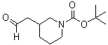 CAS 登录号：372159-76-7， 3-(2-氧代乙基)-1-哌啶羧酸叔丁酯