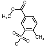 CAS#: 372198-41-9, Methyl 3-(Chlorosulfonyl)-4-Methylbenzoate
