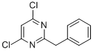 CAS 登录号：3740-82-7， 2-苄基-4,6-二氯嘧啶
