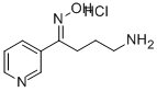 CAS 登录号：374063-99-7， 4-氨基-1-吡啶-3-基丁烷-1-酮肟单盐酸盐