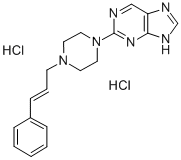 CAS#: 37425-10-8, 2-(4-Cinnamylpiperazin-1-Yl)-7H-Purine Dihydrochloride