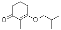CAS 登录号：37457-15-1， 2-甲基-3-(2-甲基丙氧基)-2-环己烯-1-酮