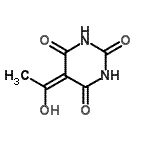 CAS#: 374762-40-0, 5-(1-Hydroxyethylidene)-2,4,6(1H,3H,5H)-Pyrimidinetrione