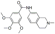 CAS#: 37481-34-8, 3,4,5-Trimethoxy-N-(2-Methyl-3,4-Dihydro-1H-Isoquinolin-7-Yl)Benzamide