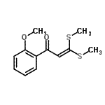 CAS#: 37510-43-3, 1-(2-Methoxyphenyl)-3,3-Bis(Methylsulfanyl)-2-Propen-1-One