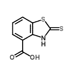 CAS#: 37525-57-8, 2-Thioxo-2,3-Dihydro-1,3-Benzothiazole-4-Carboxylic Acid