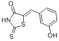 CAS#: 37530-35-1, 5-[(3-Hydroxyphenyl)Methylidene]-2-Sulfanylidene-1,3-Thiazolidin-4-One