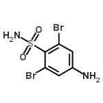 CAS#: 37559-33-4, 4-Amino-2,6-Dibromobenzenesulfonamide