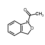 CAS 登录号：37601-13-1， 1-(2,1-苯并恶唑-1(3H)-基)乙酮
